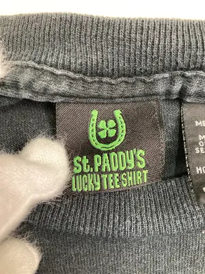 St.PADDY'S LUCKY TEE SHIRT/Tシャツ/カットソー/トップス/ブラック/2XL