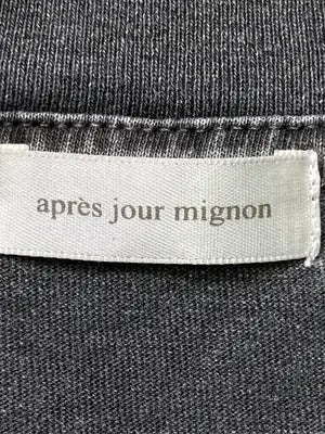 apres jour mignon/アプレジュールミニョン/Tシャツ/カットソー/トップス/グレー/F