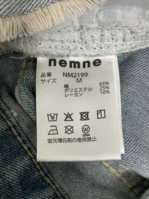 nemne/ネンネ/デニムパンツ/パンツ/ブルー/M