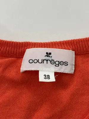 courreges/クレージュ/カーディガン/ボレロ/トップス/レッド/38