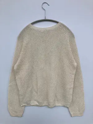 UNIQLO/ユニクロ/ニット/セーター/トップス/アイボリー/L
