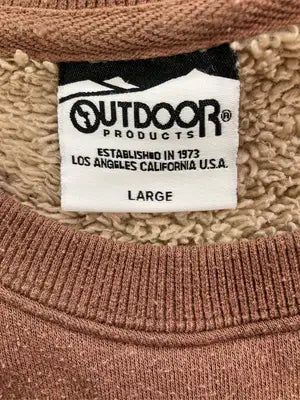 OUTDOOR PRODUCTS/スウェット/トップス/ブラウン/L