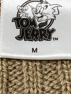 TOM and JERRY/トムアンドジェリー/ニット/セーター/トップス/ベージュ/M
