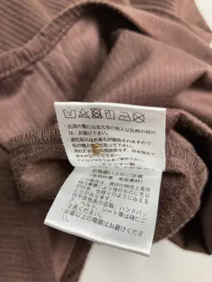COLZA/コルザ/シャツ/ブラウス/トップス/ブラウン/L