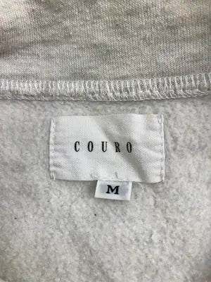 COURO/スウェット/トップス/ホワイト/M