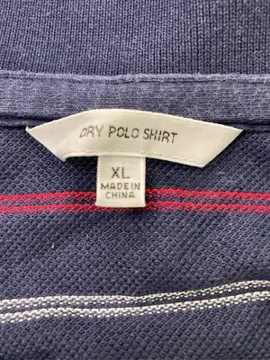 UNIQLO/ユニクロ/ポロシャツ/トップス/ネイビー/XL