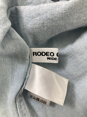 RODEO CROWNS/ロデオクラウンズ/シャツ/ブラウス/トップス/スカイブルー/FREE