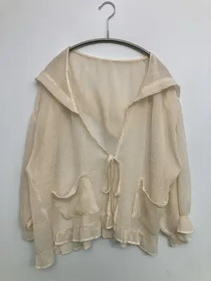 Emsexcite/エムズエキサイト/カーディガン/ボレロ/トップス/アイボリー/M