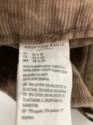 American Eagle Outfitters/アメリカンイーグルアウトフィッターズ/その他パンツ/パンツ/ブラウン/28 X 32