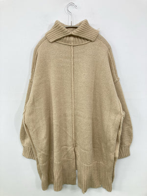 ニット/セーター/トップス/ベージュ/M