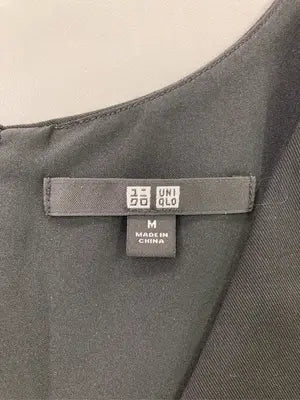 UNIQLO/ユニクロ/つなぎ/オールインワン/オールインワン・サロペット/ブラック/M