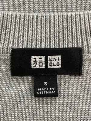 UNIQLO/ユニクロ/ニット/セーター/トップス/グレー/S