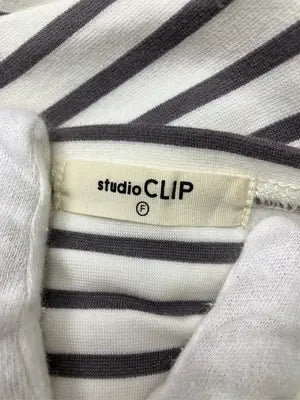 studio CLIP/スタディオクリップ/Tシャツ/カットソー/トップス/ホワイト/F