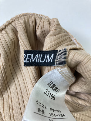 SPRAY PREMIUM/スプレイプレミアム/スラックス/パンツ/ベージュ/M