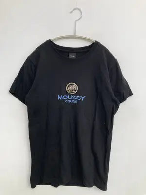 MOUSSY/マウジー/Tシャツ/カットソー/トップス/ブラック/FREE