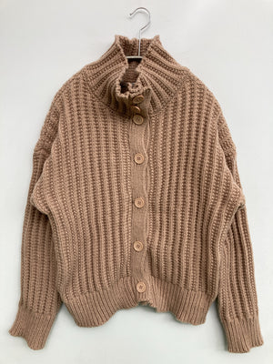 by muni:r/バイムニール/ニット/セーター/トップス/ブラウン/F