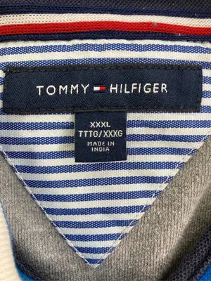 TOMMY HILFIGER/トミーヒルフィガー/ポロシャツ/トップス/グレー/XXXL