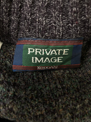 private image/ニット/セーター/トップス/グレー/48