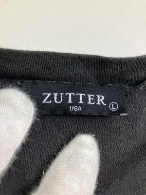 ZUTTER/Tシャツ/カットソー/トップス/ブラック/L