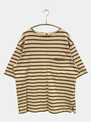 UNIQLO U/ユニクロユー/Tシャツ/カットソー/トップス/ベージュ/XL