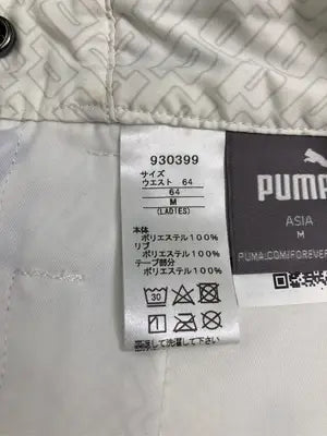 PUMA/プーマ/ショート/ミニスカート/スカート/ホワイト/M  ウエスト64
