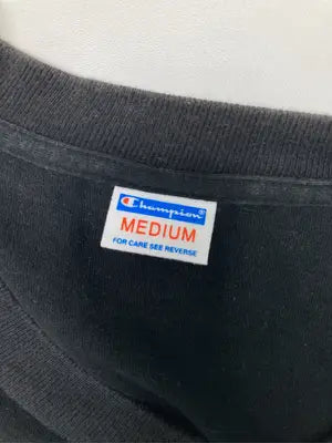 Champion/チャンピオン/Tシャツ/カットソー/トップス/ブラック/MEDIUM