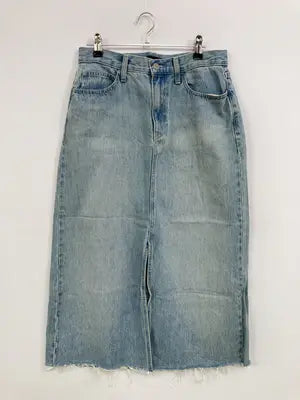 UNIQLO/ユニクロ/デニムスカート/スカート/スカイブルー/ウエスト67cm ヒップ94cm
