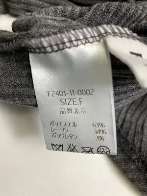 FOLLOWIN/フォロウィン/Tシャツ/カットソー/トップス/グレー/F
