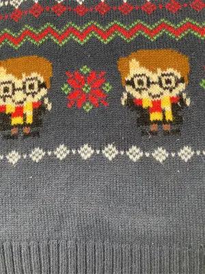 Harry Potter/ハリーポッター/ニット/セーター/トップス/ネイビー/S