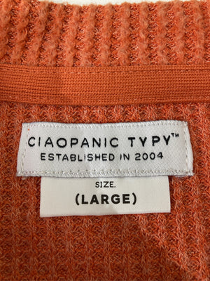 CIAOPANIC TYPY/チャオパニックティピー/ニット/セーター/トップス/オレンジ/LARGE