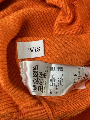 VIS/ビス/ニット/セーター/トップス/オレンジ/F