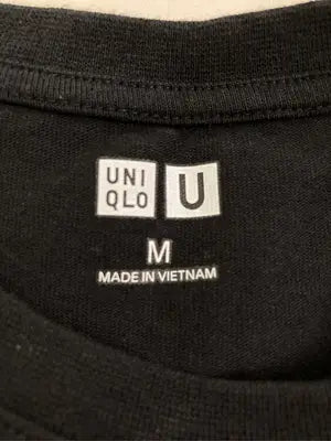 UNIQLO U/ユニクロユー/Tシャツ/カットソー/トップス/ブラック/M