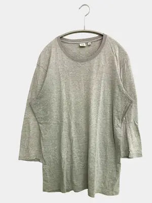 UNIQLO/ユニクロ/Tシャツ/カットソー/トップス/グレー/L
