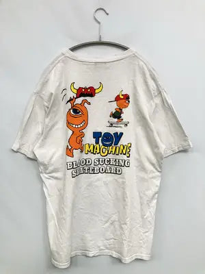 TOY MACHINE BLOODSUCKING/Tシャツ/カットソー/トップス/ホワイト/M