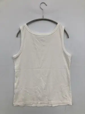 UNIQLO/ユニクロ/タンクトップ/トップス/ホワイト/XL
