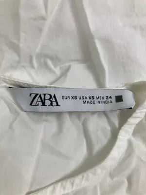 ZARA/ザラ/シャツ/ブラウス/トップス/ホワイト/EUR XS