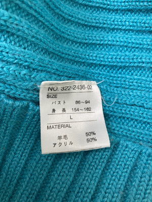 SABUROKU/サブロク/ニット/セーター/トップス/グリーン/L