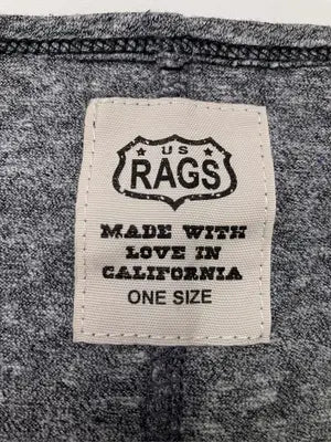 RAGS/Tシャツ/カットソー/トップス/グレー/ONE SIZE