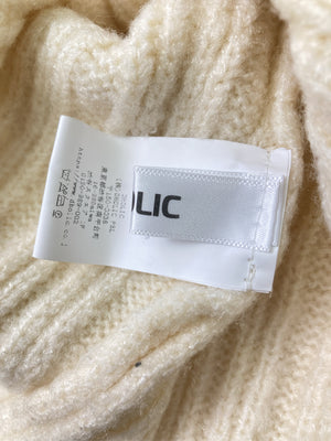 DHOLIC/ディーホリック/ニット/セーター/トップス/アイボリー