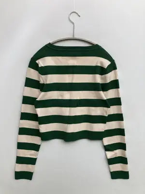ZARA/ザラ/Tシャツ/カットソー/トップス/グリーン/L