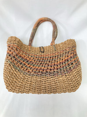 カゴバッグ/バッグ/ベージュ