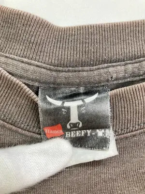 Hanes/ヘインズ/Tシャツ/カットソー/トップス/ブラウン