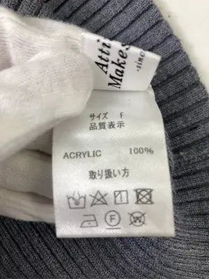 Attitude makes style!/アティチュードメイクススタイル/パーカー/トップス/グレー/F