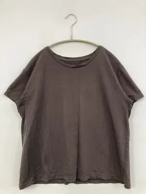 UNIQLO/ユニクロ/Tシャツ/カットソー/トップス/ブラウン/M   バスト80-86cm   ウエスト63-69cm