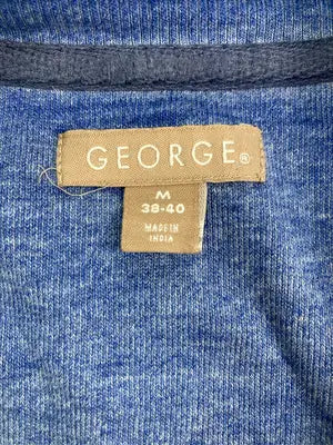 GEORGE/ジョージ/ニット/セーター/トップス/ブルー/M