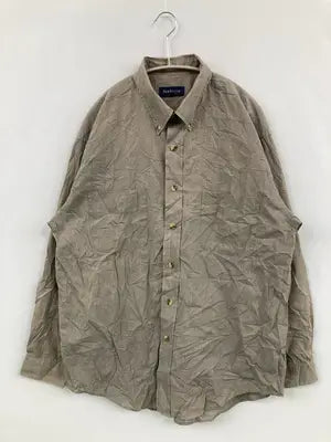 VAN HEUSEN/ヴァンヒューゼン/シャツ/ブラウス/トップス/ベージュ/M