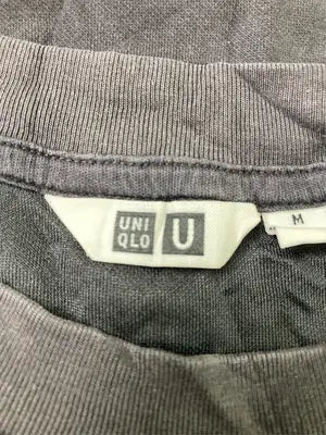 UNIQLO U/ユニクロユー/Tシャツ/カットソー/トップス/ブラック/M