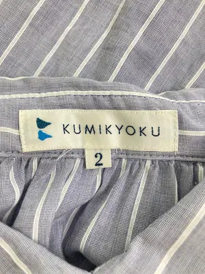 KUMIKYOKU/クミキョク/シャツ/ブラウス/トップス/グレー/2