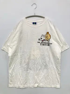 Tシャツ/カットソー/トップス/ホワイト/L