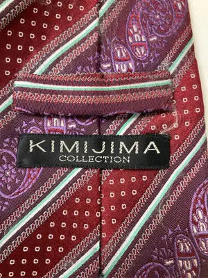 KIMIJIMA/ネクタイ/ファッション雑貨/レッド